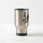 Gray Camoflage Snowmobiler Reisebecher (Mittel)