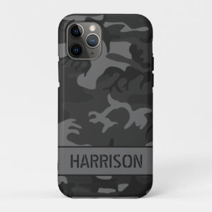 Gray Camouflage Case-Mate iPhone Hülle