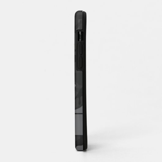 Gray Camouflage Case-Mate iPhone Hülle (Hinten/Links)