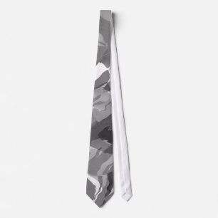 Gray Camouflage Krawatte