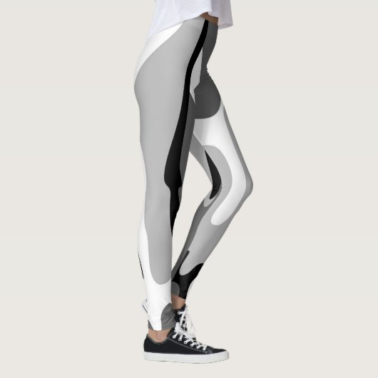 Gray Camouflage Leggings (Rechts)