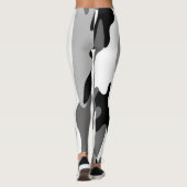 Gray Camouflage Leggings (Rückseite)