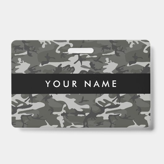 Gray Camouflage, Militär, Armee Ausweis (Vorderseite)