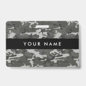 Gray Camouflage, Militär, Armee Ausweis (Rückseite)