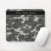 Gray Camouflage, Militär, Armee Mousepad (Mit Mouse)