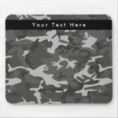 Gray Camouflage, Militär, Armee Mousepad (Vorne)