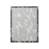 Gray Camouflage, Militär, Armee Notizblock (Rotiert)