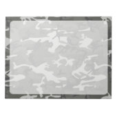 Gray Camouflage, Militär, Armee Notizblock (Vorderseite)