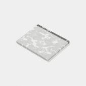 Gray Camouflage, Militär, Armee Post-it Klebezettel (angewinkelt)