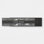 Gray Camouflage, Militär, Armee Türschild (Vorderseite )