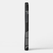 Gray Camouflage Monogram Case-Mate iPhone Hülle (Rückseite / Rechts)