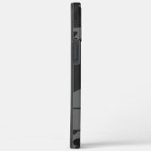 Gray Camouflage Monogram Case-Mate iPhone Hülle (Rückseite / Rechts)