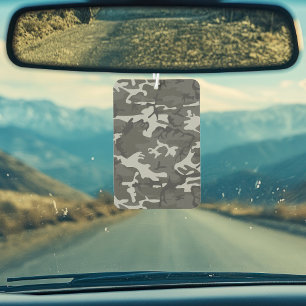 Gray Camouflage Pattern, militärisches Muster, Arm Autolufterfrischer