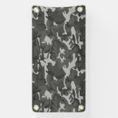Gray Camouflage Pattern, militärisches Muster, Arm Banner (Vertikal)