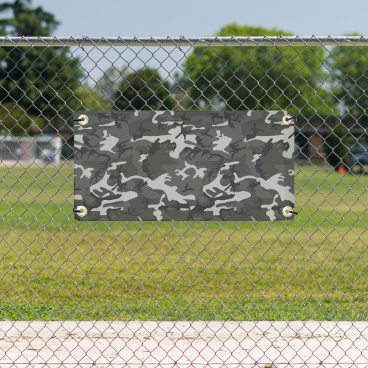 Gray Camouflage Pattern, militärisches Muster, Arm Banner (Insitu)
