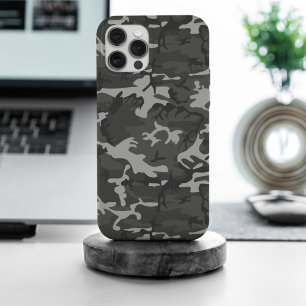 Gray Camouflage Pattern, militärisches Muster, Arm Case-Mate iPhone Hülle
