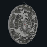 Gray Camouflage Pattern, militärisches Muster, Arm Dartscheibe<br><div class="desc">Elegantes,  stilvolles und raffiniertes Tarnmuster in grauer Farbe. Moderne und trendige Geschenke,  perfekt für den militärischen Liebhaber in Ihrem Leben.</div>