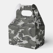 Gray Camouflage Pattern, militärisches Muster, Arm Geschenkschachtel (Vorderseite)