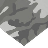 Gray Camouflage Pattern, militärisches Muster, Arm Kurzer Tischläufer (Ecke)