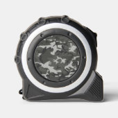 Gray Camouflage Pattern, militärisches Muster, Arm Maßband (Vorderseite)