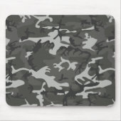 Gray Camouflage Pattern, militärisches Muster, Arm Mousepad (Vorne)