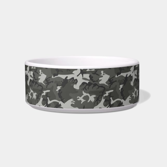 Gray Camouflage Pattern, militärisches Muster, Arm Napf (Vorderseite)