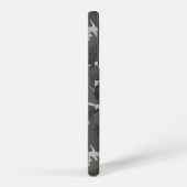 Gray Camouflage Pattern, militärisches Muster, Arm Samsung Galaxy Hülle (Rechte Seite)