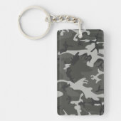 Gray Camouflage Pattern, militärisches Muster, Arm Schlüsselanhänger (Vorderseite)