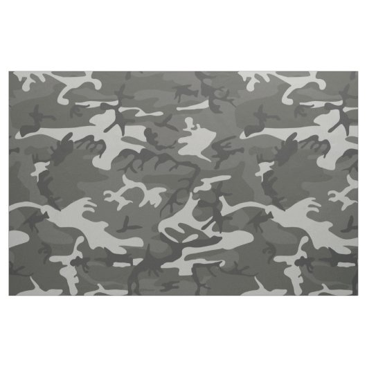 Gray Camouflage Pattern, militärisches Muster, Arm Stoff (Fat Quarter (45,7 x 55,9 cm))