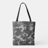 Gray Camouflage Pattern, militärisches Muster, Arm Tasche (Rückseite)