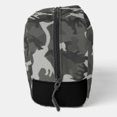 Gray Camouflage Pattern, militärisches Muster, Arm Waschbeutel (Rechts)