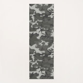 Gray Camouflage Pattern, militärisches Muster, Arm Yogamatte (Vorderseite)