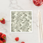 Gray Camouflage Pattern Serviette (Beispiel)