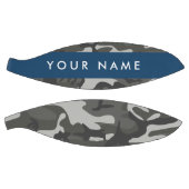 Gray Camouflage Pattern, Your name, Personalize Basketball (Panele)