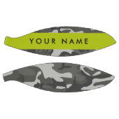 Gray Camouflage Pattern, Your name, Personalize Basketball (Panele)