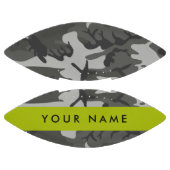 Gray Camouflage Pattern, Your name, Personalize Football (Paneele)