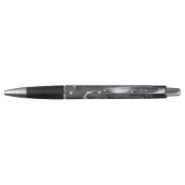 Gray Camouflage Pattern, Your name, Personalize Kugelschreiber (Rückseite)