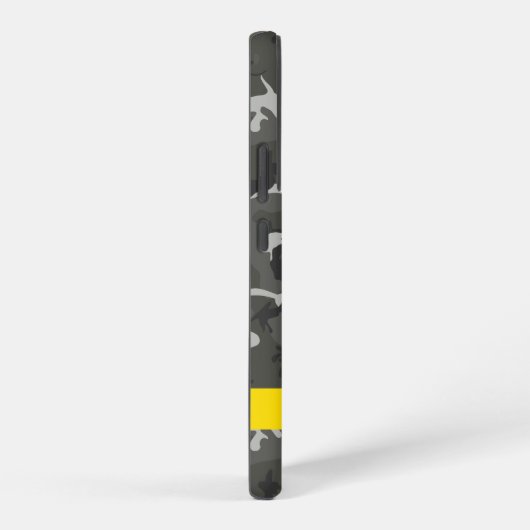 Gray Camouflage Pattern, Your name, Personalize Samsung Galaxy Hülle (Rechte Seite)