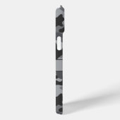 Gray Camouflage Personalized Case-Mate iPhone Hülle (Rückseite / Rechts)