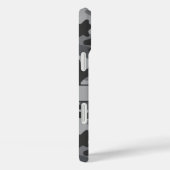 Gray Camouflage Personalized Case-Mate iPhone Hülle (Rückseite / Rechts)