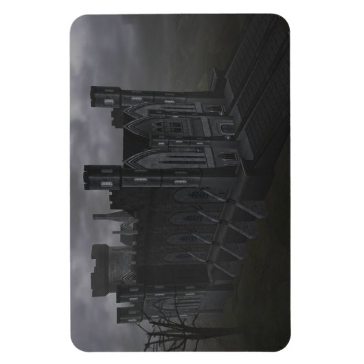 Gray Castle Magnet (Vertikal)