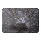 Gray Cat Badematte (Vorderseite)