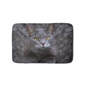 Gray Cat Badematte (Vorderseite)