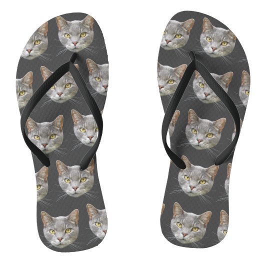 Gray Cat Badesandalen (Fußbett)