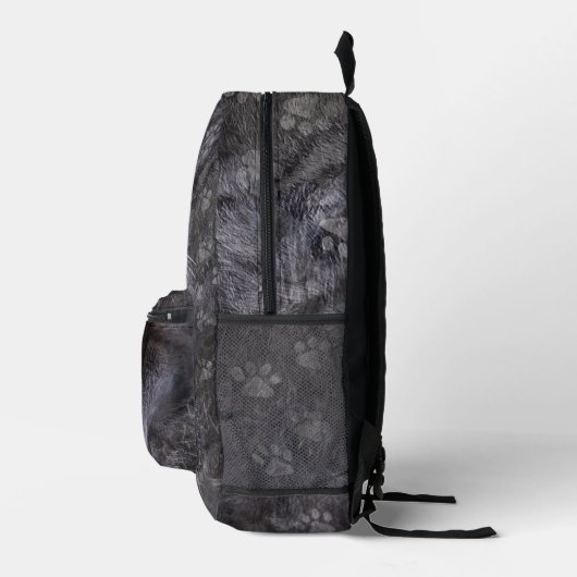 Gray Cat Bedruckter Rucksack (Rechts)