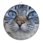Gray Cat Dartscheibe (vorne)