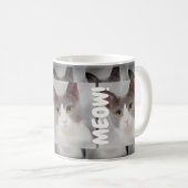 Gray Cat Kaffeetasse (VorderseiteRechts)