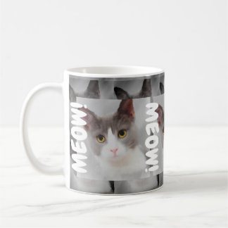 Gray Cat Kaffeetasse