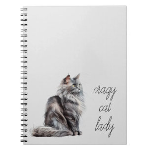 Gray Cat Notizblock