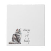 Gray Cat Notizblock (Vorderseite)